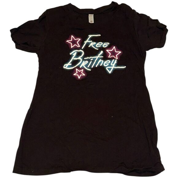 Francesca's Collections Tops - Black Free Britney Shirt
